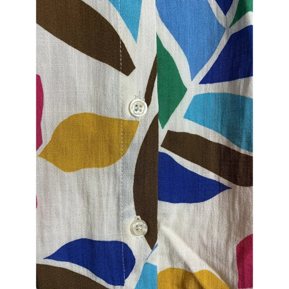 NWT Tabitha Brown x Target Women's Botanical Colorful Cover Up Tunic Size Small - Picture 7 of 13